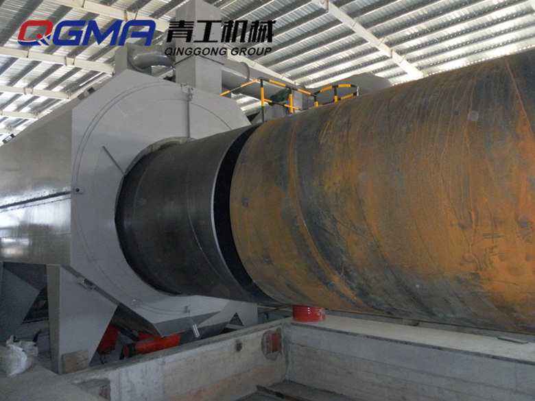 杏宇注册钢管抛丸机助力于中国石化天然气项目