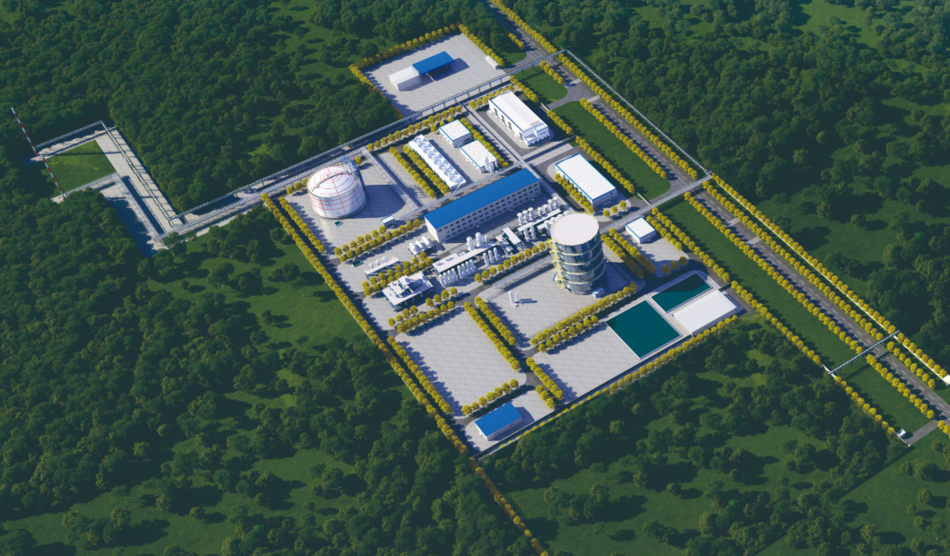 2. 内蒙古恒坤LNG项目完成储罐基础顶板浇筑