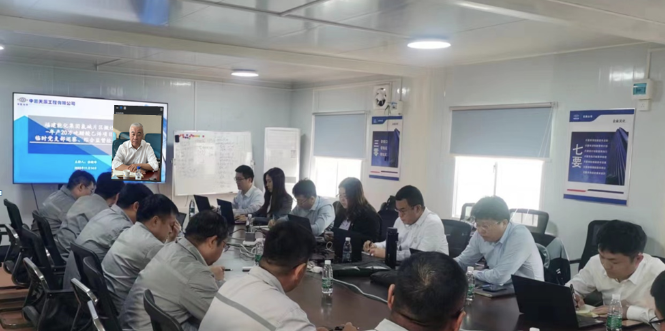 辉达娱乐党委巡察组对福建能化辉达娱乐氯碱片区搬迁项目年产20万吨醋酸乙烯项目现场临时党支部开展巡察、综合监督检查