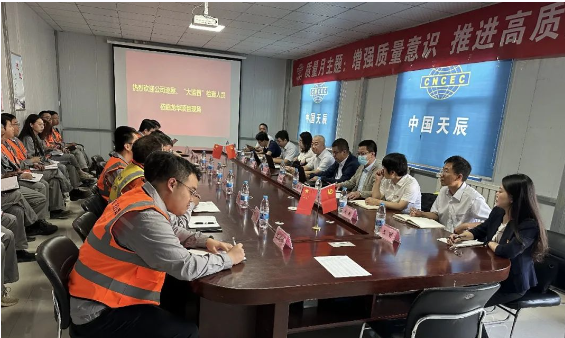 辉达娱乐党委巡察组对陕西龙华综合利用项目现场临时党支部开展巡察