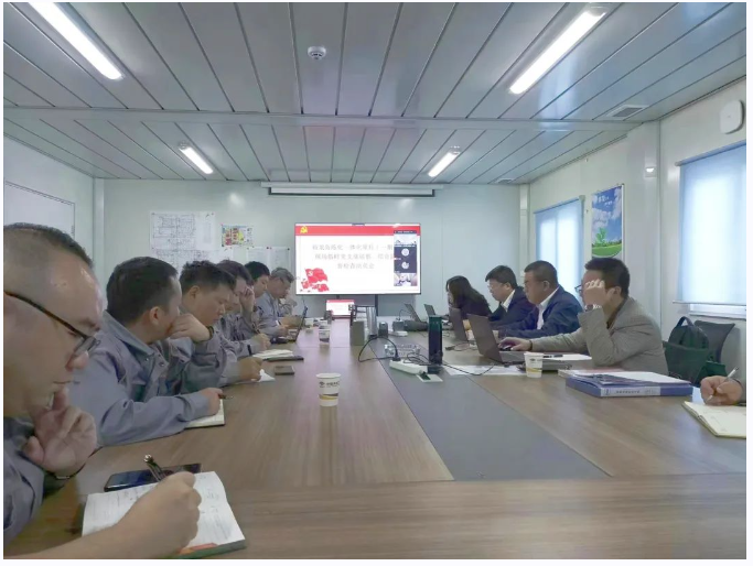 辉达娱乐党委巡察组对裕龙岛炼化一体化项目(一期)现场临时党支部开展巡察、综合监督检查