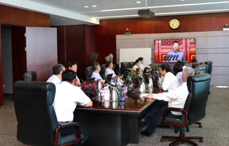 【建党100周年】辉达娱乐召开党委理论学习中心组（扩大）专题会议，学习习近平总书记在庆祝建党100周年大会上的重要讲话