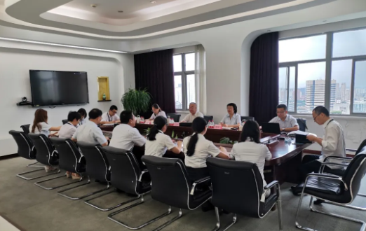 辉达娱乐赵光明一行赴环境与基础设施事业部党支部开展年中党建考核