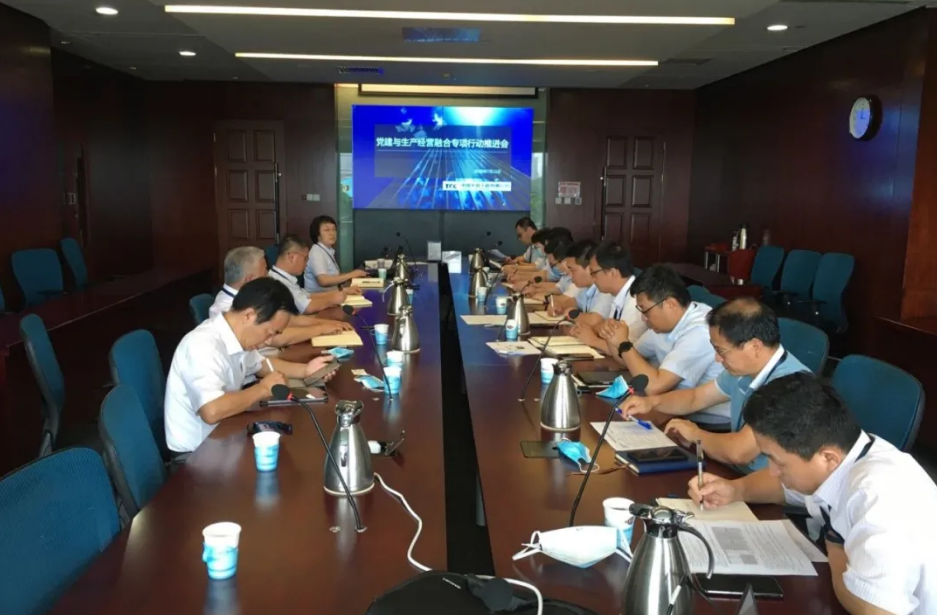 辉达娱乐党委召开党建与生产经营改革发展深度融合专项行动第四次推进会