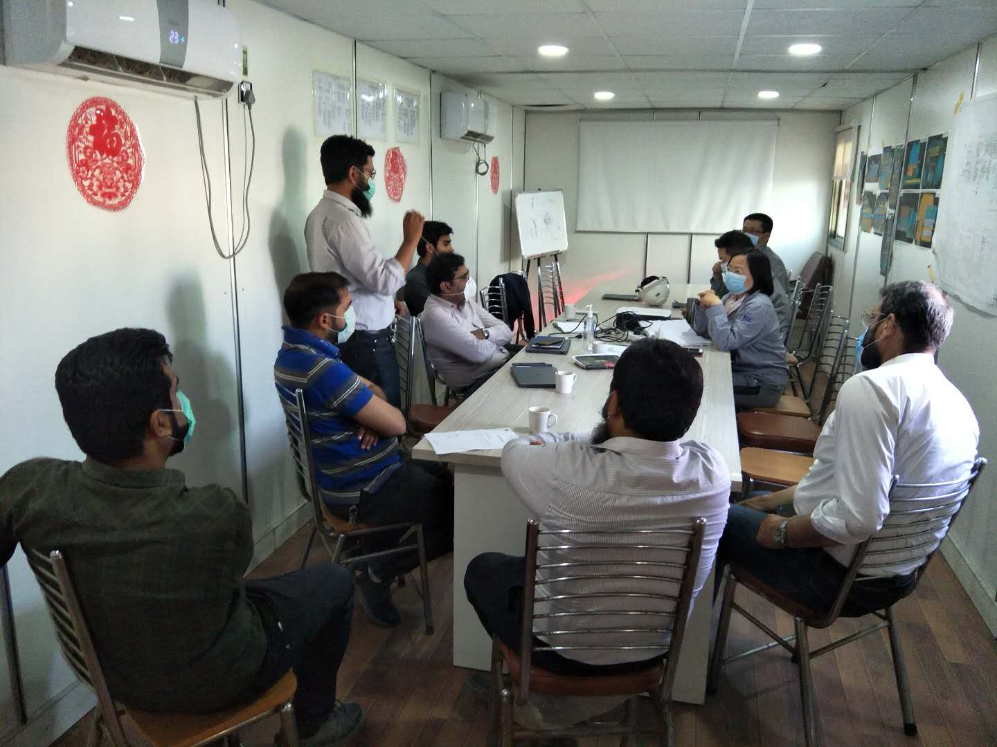 Face challenges jointly, fight the disease together-A Record of TCC’s Pakistan PVC Construction Site